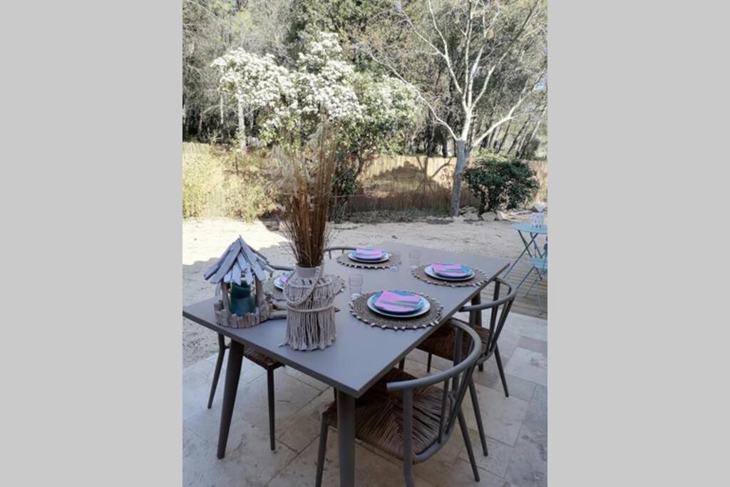 MAISON 5 Personnes EN GARRIGUE - PISCINE-SPA PRIVÉ Langlade Extérieur photo